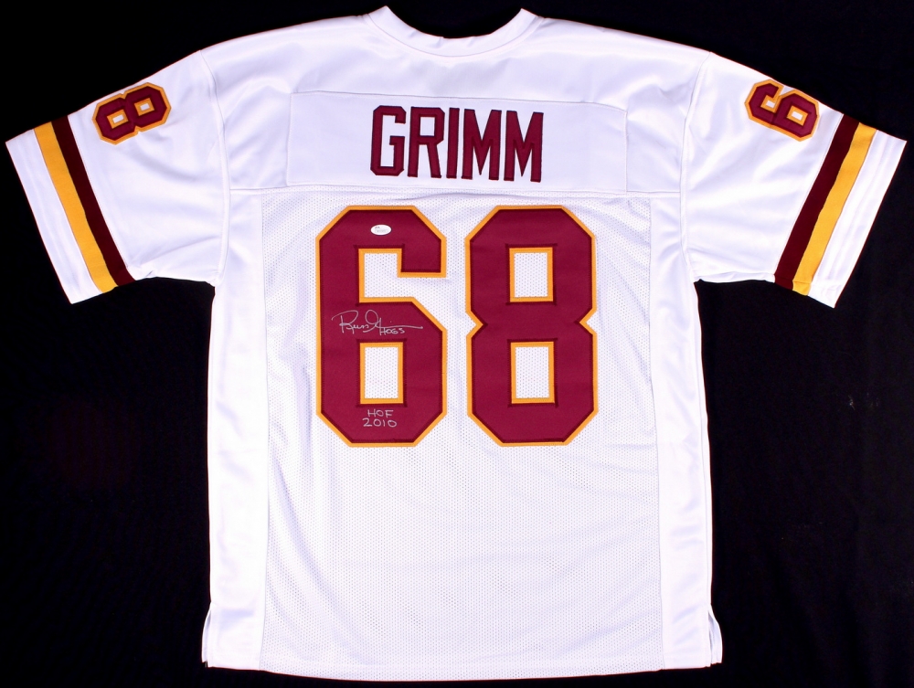 Russ Grimm Washington Redskins Jersey white – Classic Authentics