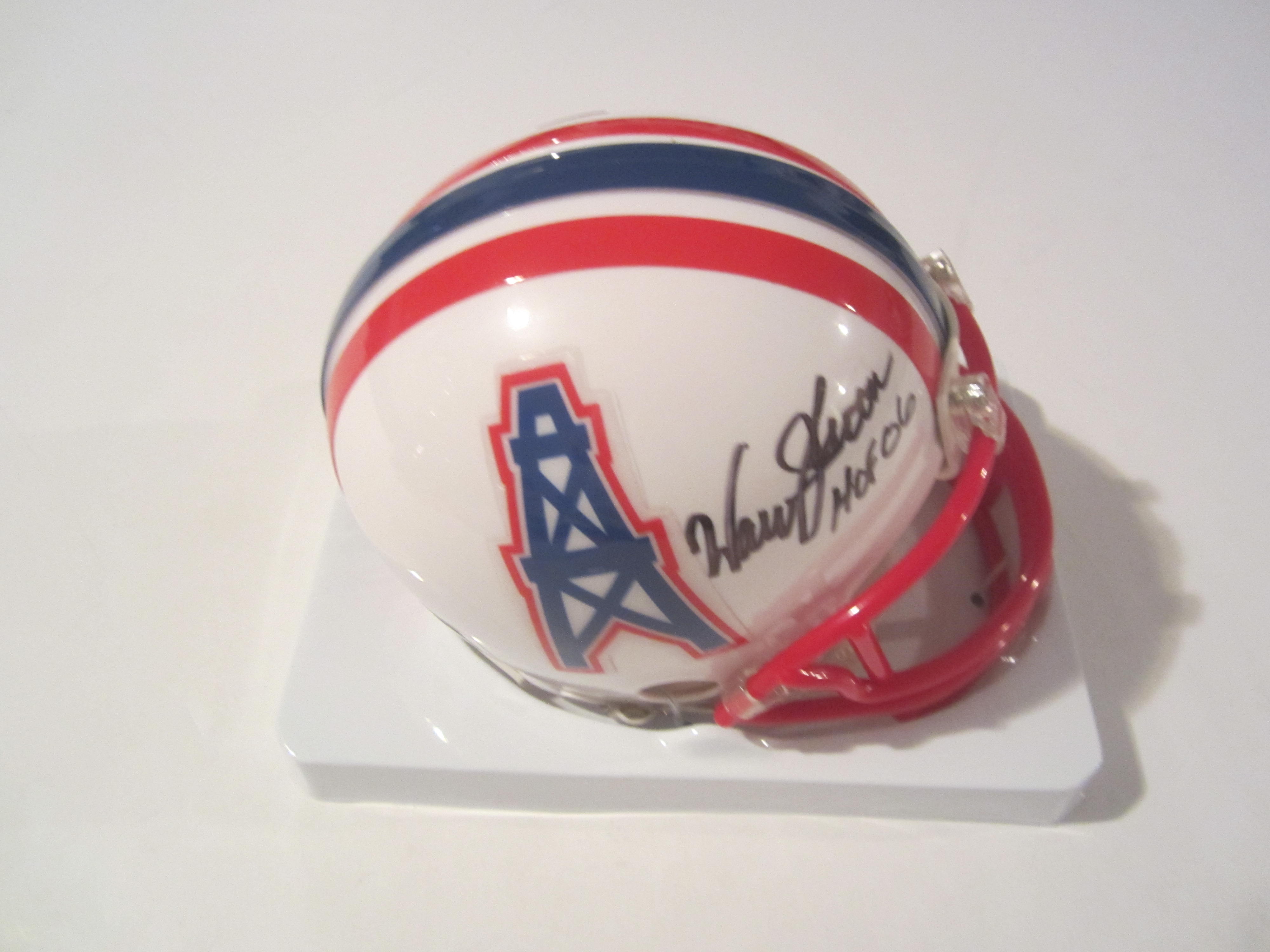 Warren moon best sale signed helmet