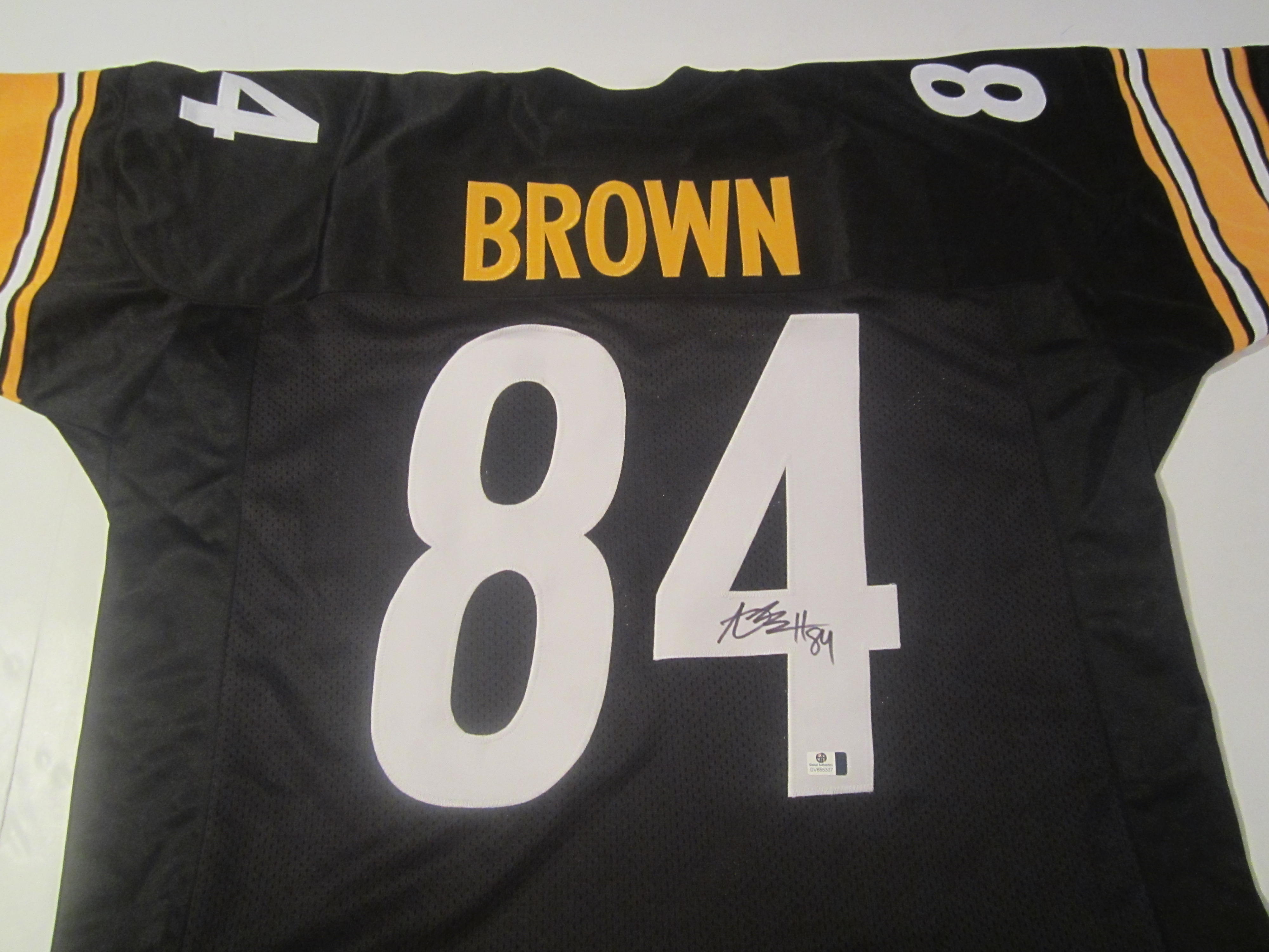 Antonio Brown Hand Signed Autographed Pittsburgh Steelers Jersey