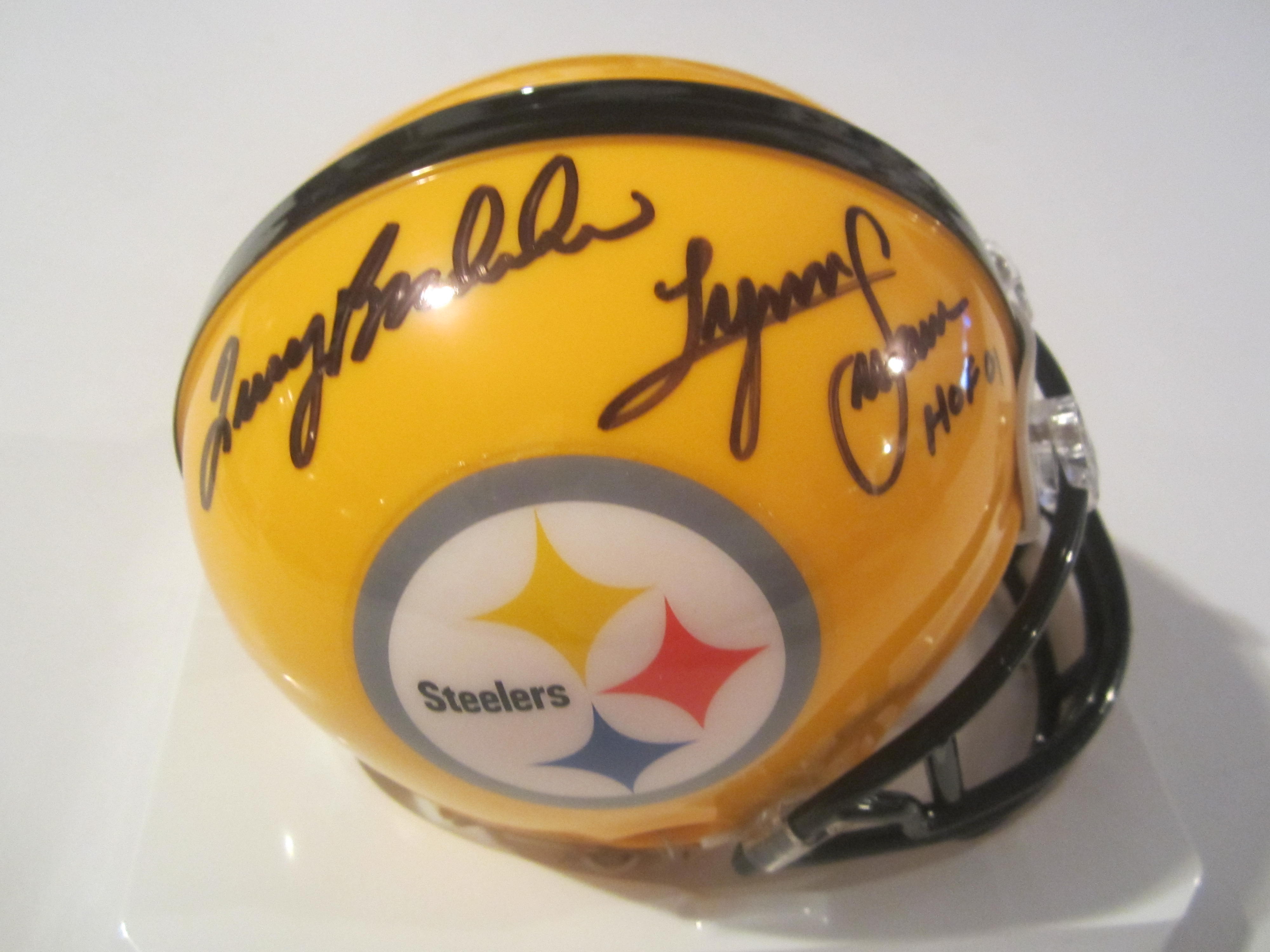 Terry Bradshaw/Lynn Swann Pittsburgh Steelers Hand Signed