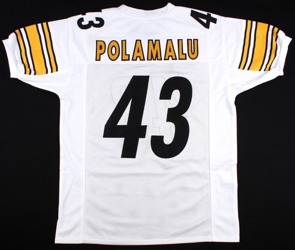 Troy polamalu hot sale stitched jersey