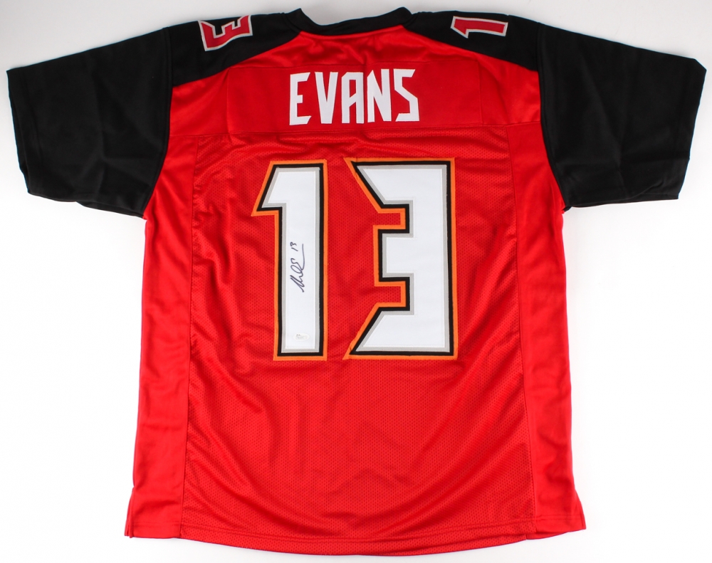 Mike Evans Signed Tampa Bay Buccaneer Jersey (JSA COA) Super Bowl LV  Champion WR